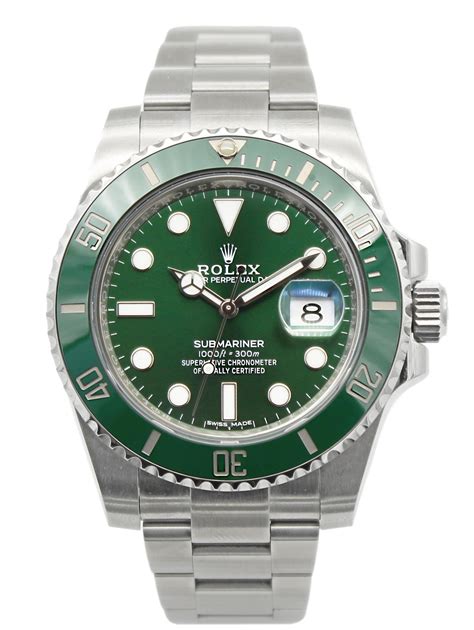 Rolex Hulk submariner price history